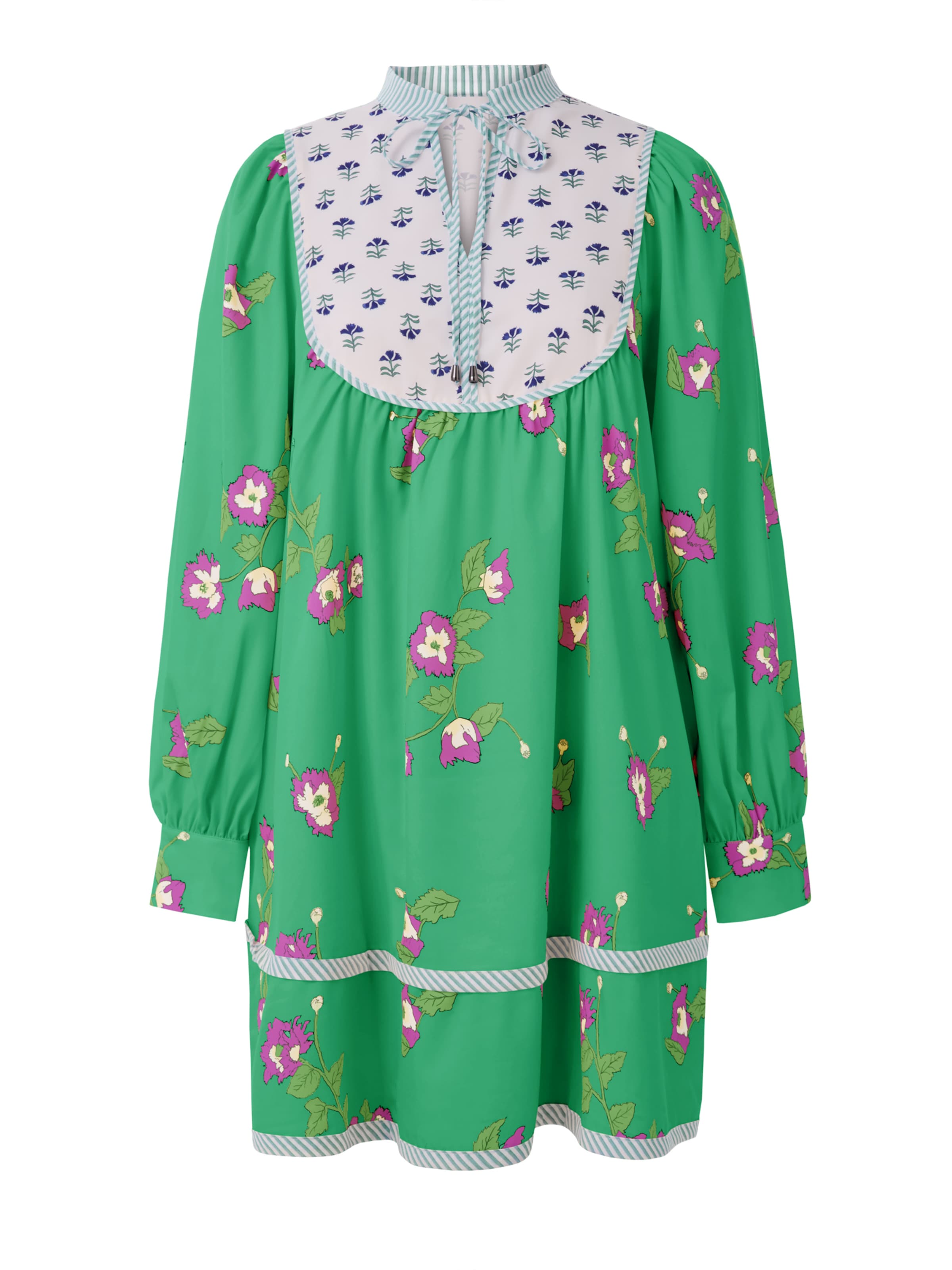 zaļš Imily Bela Kleita: no priekšpuses