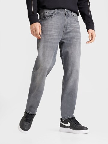 regular Jeans 'H-Delaware' di BOSS in grigio: frontale