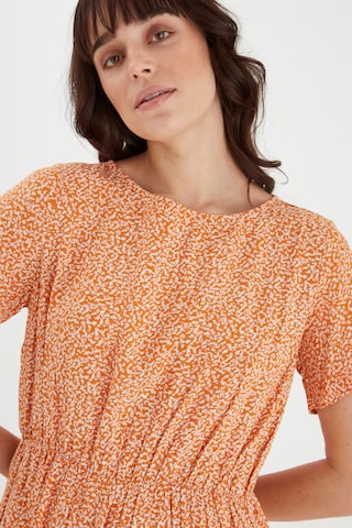 Fransa Dress in Orange