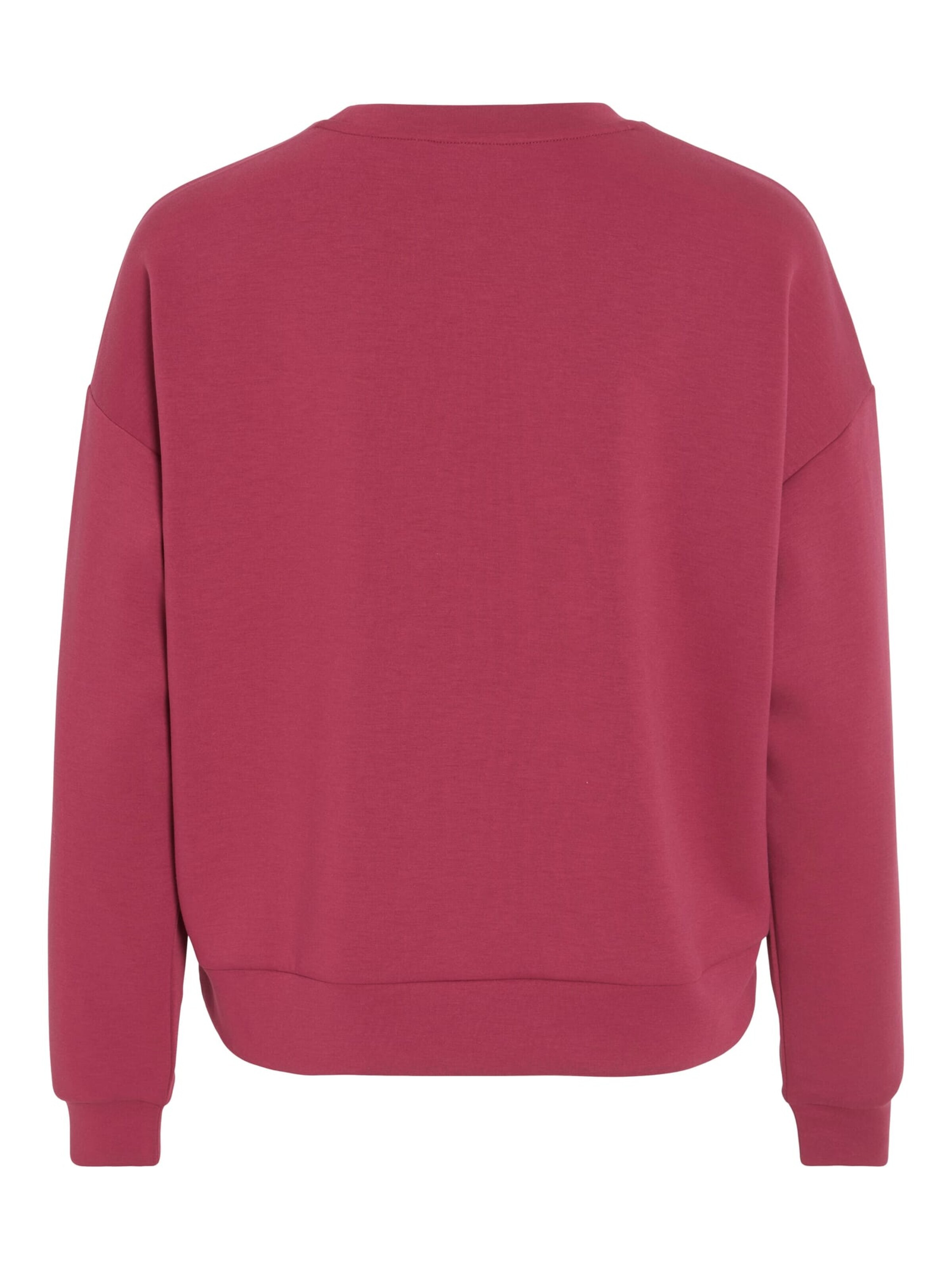 VILA Sweatshirt 'Reflect' in Rood