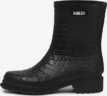 AIGLE Stiefelette in Schwarz: Vorderseite