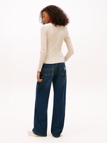 Tommy Jeans Langarmshirt in Beige