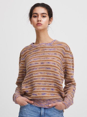 ICHI Pullover 'FELANI' in Lila: predná strana