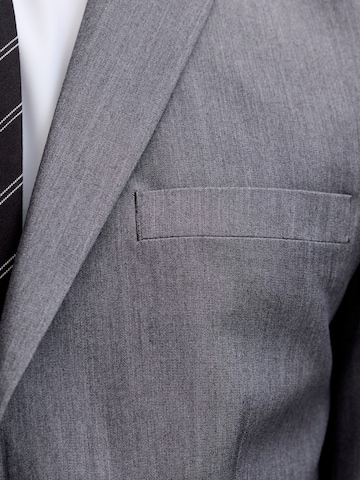 pelēks Jack & Jones Premium Piegulošs Uzvalks 'Franco'