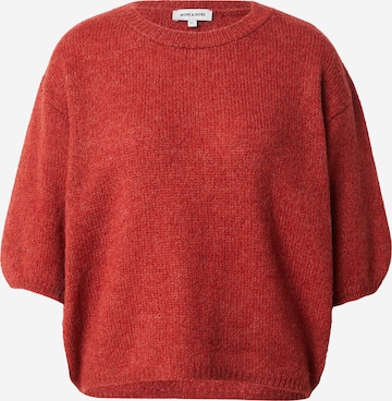 Pull-over MORE & MORE en rouge : devant