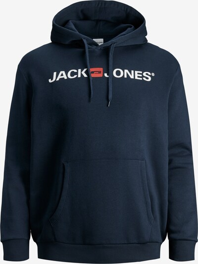 Jack & Jones Plus Sweat-shirt en bleu / rouge / blanc, Vue avec produit