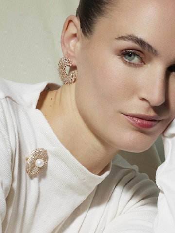 Luxenter - Pendientes 'Riaer' en blanco