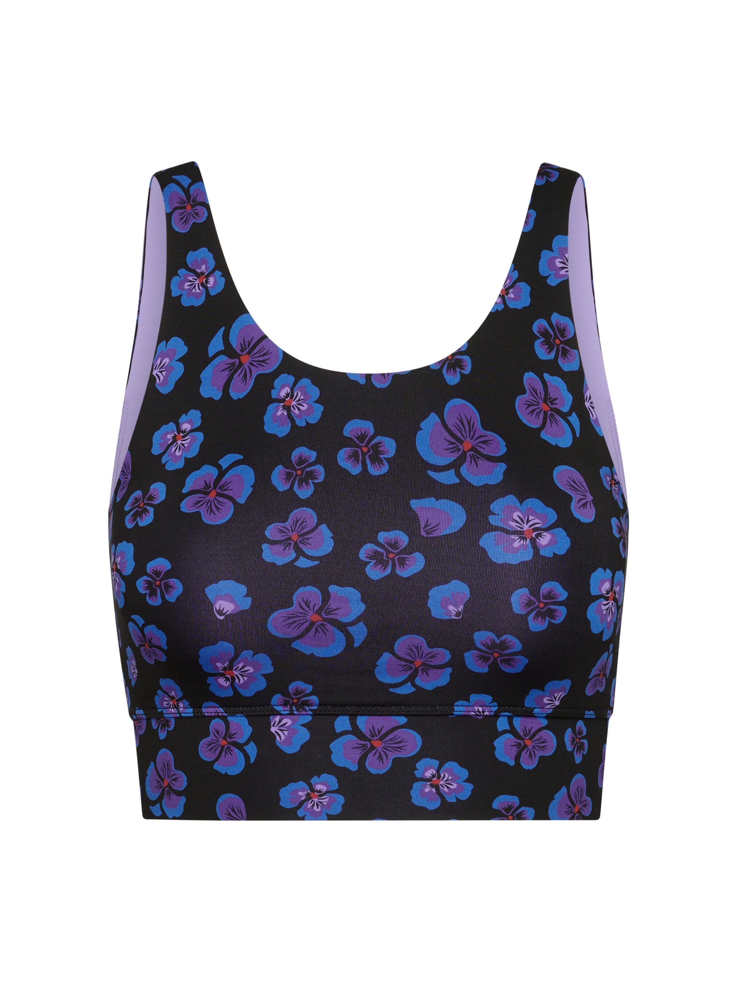 Hey Honey - Bustier Sujetador deportivo en lila: frente