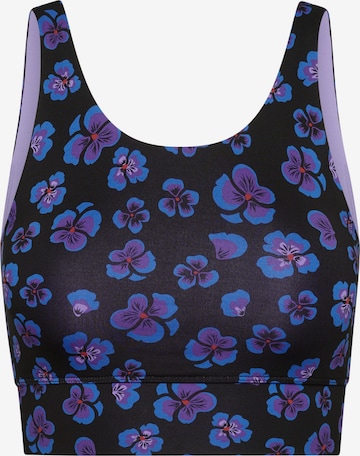 Bustier Soutien-gorge de sport Hey Honey en violet : devant