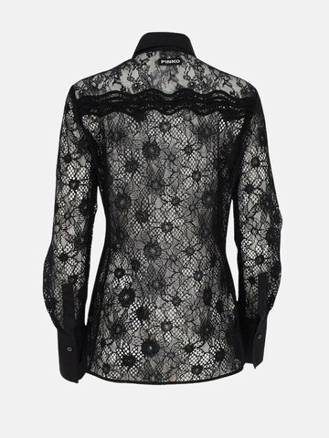 Camicia da donna 'PINKO COLINE CAMICIA PIZZO REBRODE CAMICIA' di PINKO in nero