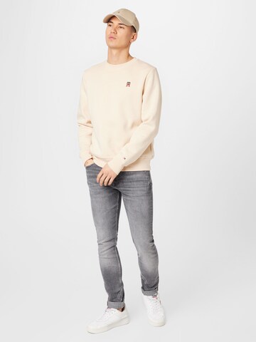 TOMMY HILFIGER Sweatshirt in Beige