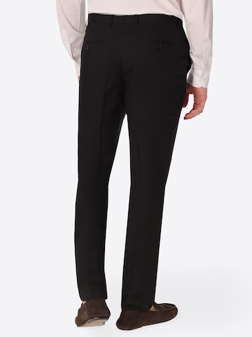 Regular Pantalon à plis 'Alabastro' Distretto12 en noir
