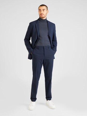 HUGO Slimfit Puku värissä sininen