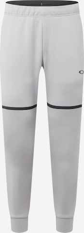 OAKLEY Sportovní kalhoty – šedá: přední strana