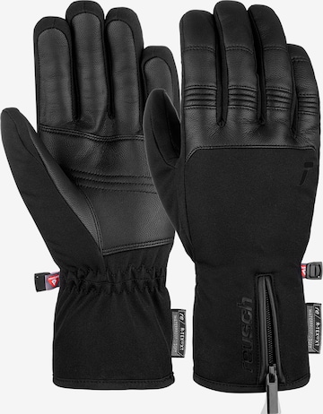 REUSCH Athletic Gloves 'Lotus R-TEX® XT' in Black: front