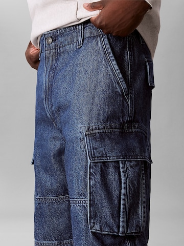 Calvin Klein Jeans Regular Broek in Blauw