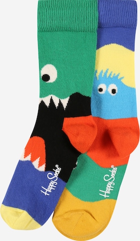 Happy Socks Socken 'Monsters' in Mischfarben: front