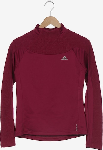 ADIDAS PERFORMANCE Sweatshirt & Zip-Up Hoodie in XXXS-XXS in Red: front