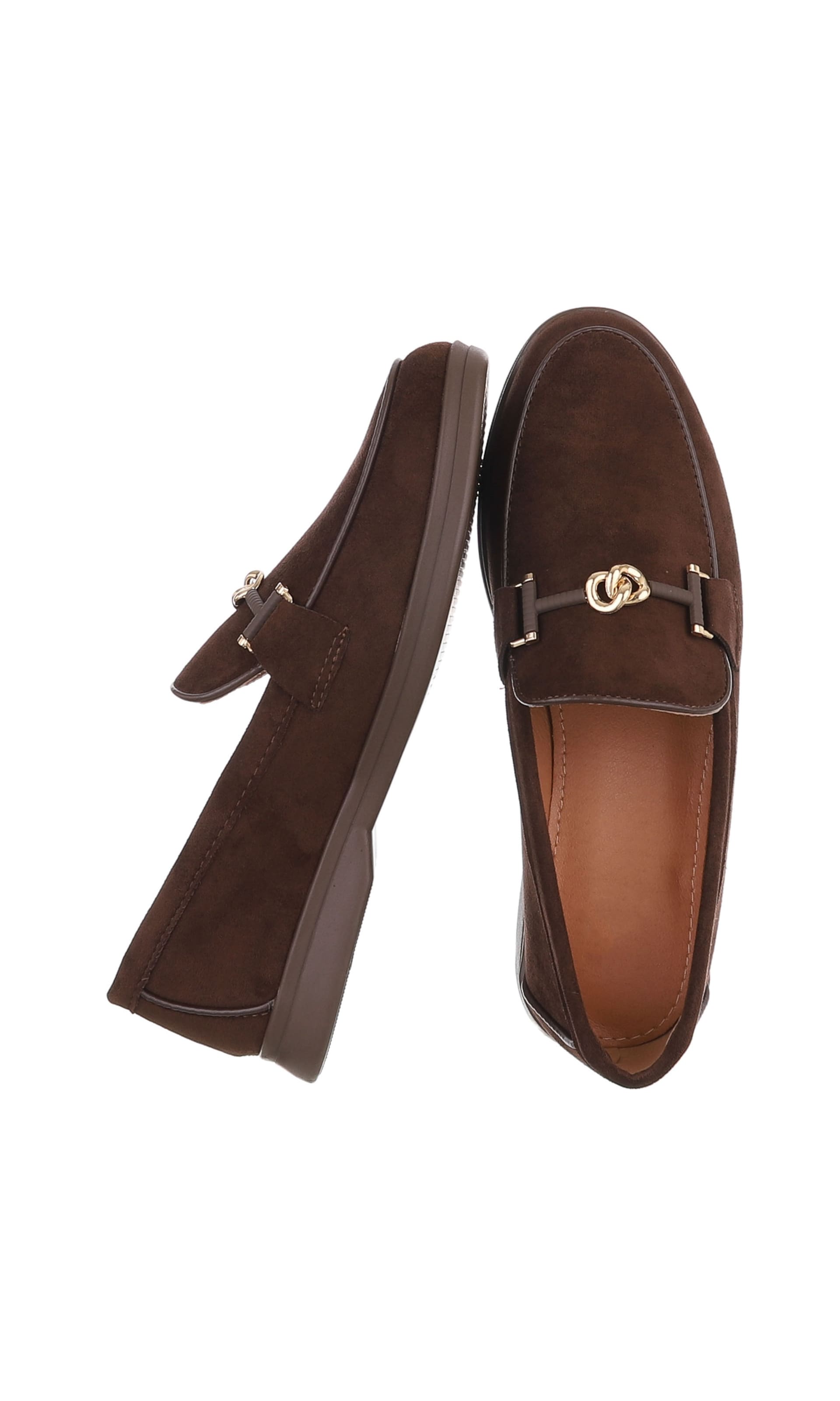 Ital-Design Classic Flats in Brown