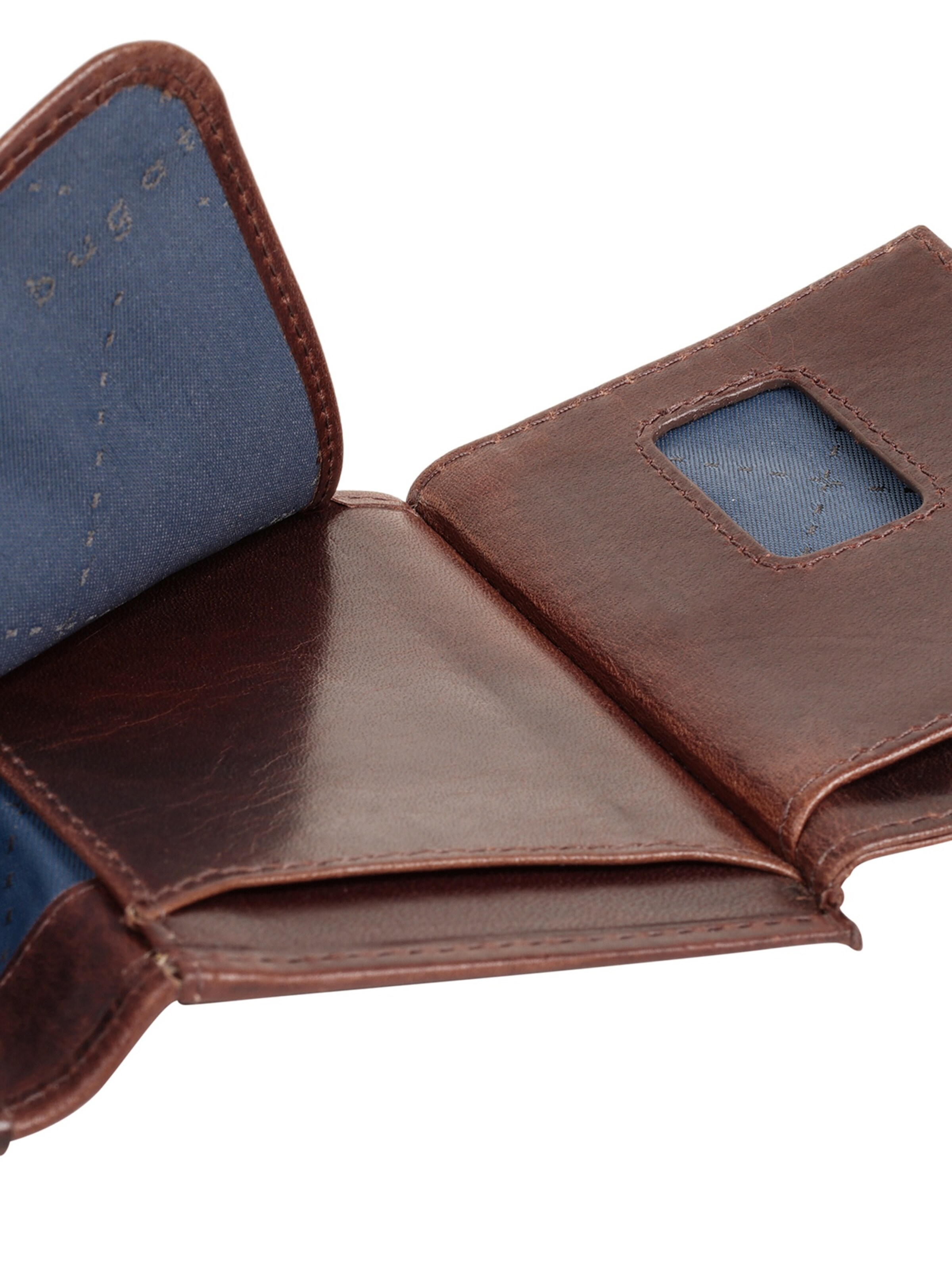 Porte-monnaies 'bugatti Geldbörse SECURE SLIM' bugatti en marron