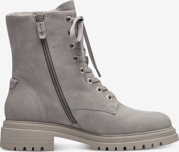 TAMARIS Lace-up bootie in Grey