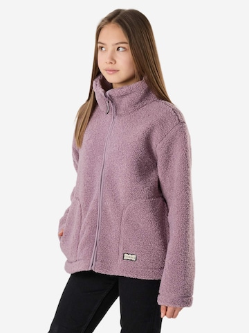 Denim Factory Fleecejakke 'Denver' i lilla