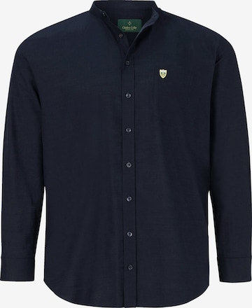 Charles Colby Button Up Shirt ' Duke Tancred ' in Blue: front