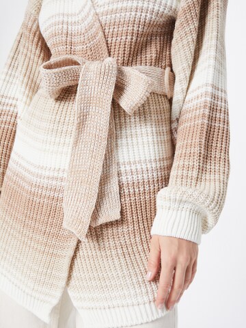 In The Style Knit Cardigan 'JAC JOSSA' in Brown