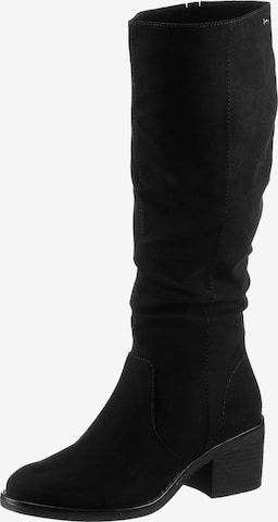 Bottes s.Oliver en noir : devant