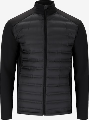 ENDURANCE Athletic Jacket 'Benst' in Black: front