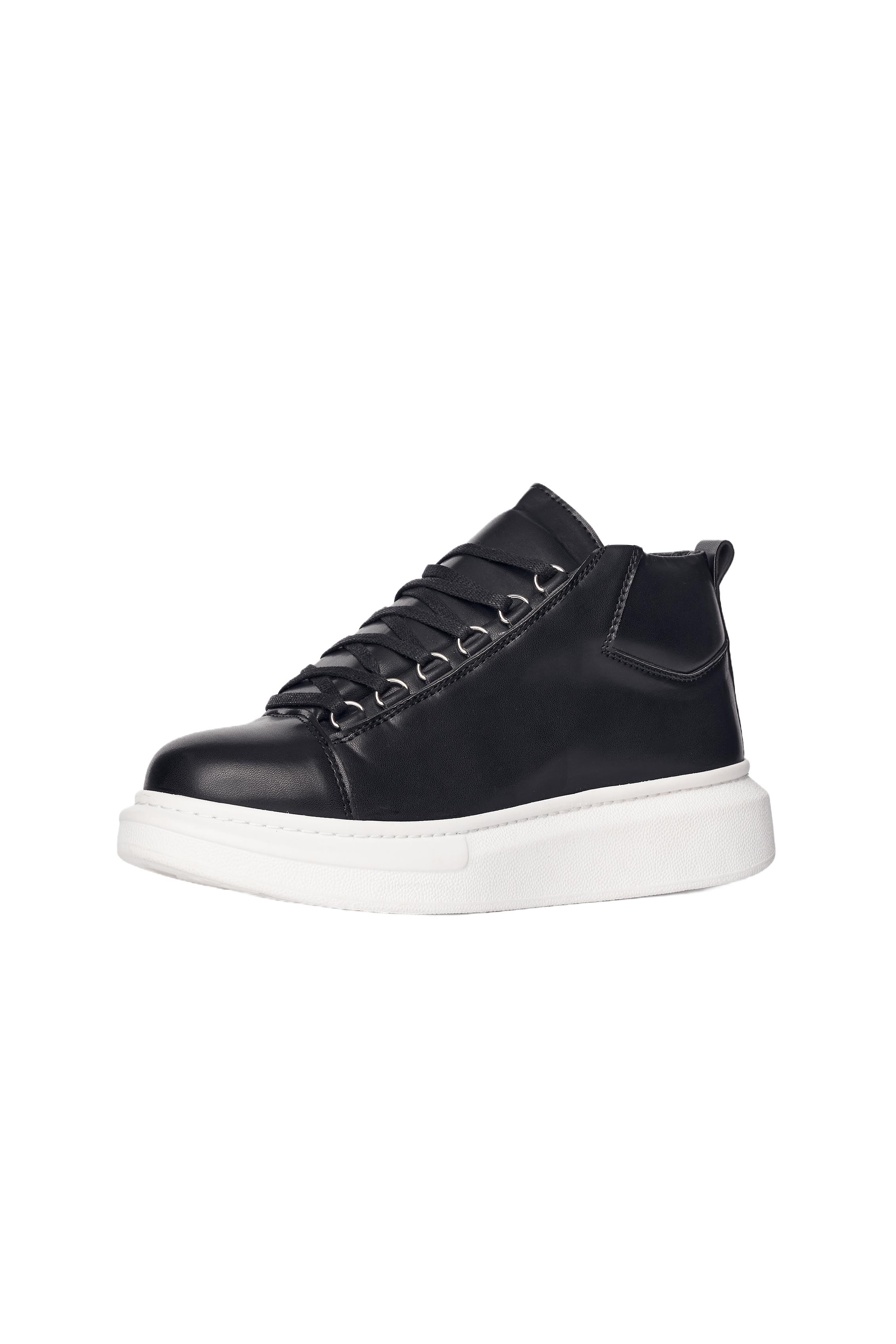 MARTIN VALEN Sneakers hoog in Zwart: voorkant