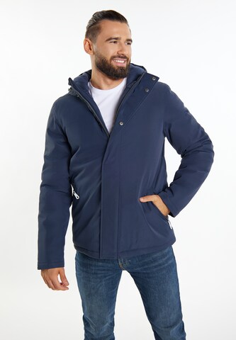 DreiMaster Maritim Functionele jas 'Arctic' in Blauw: voorkant