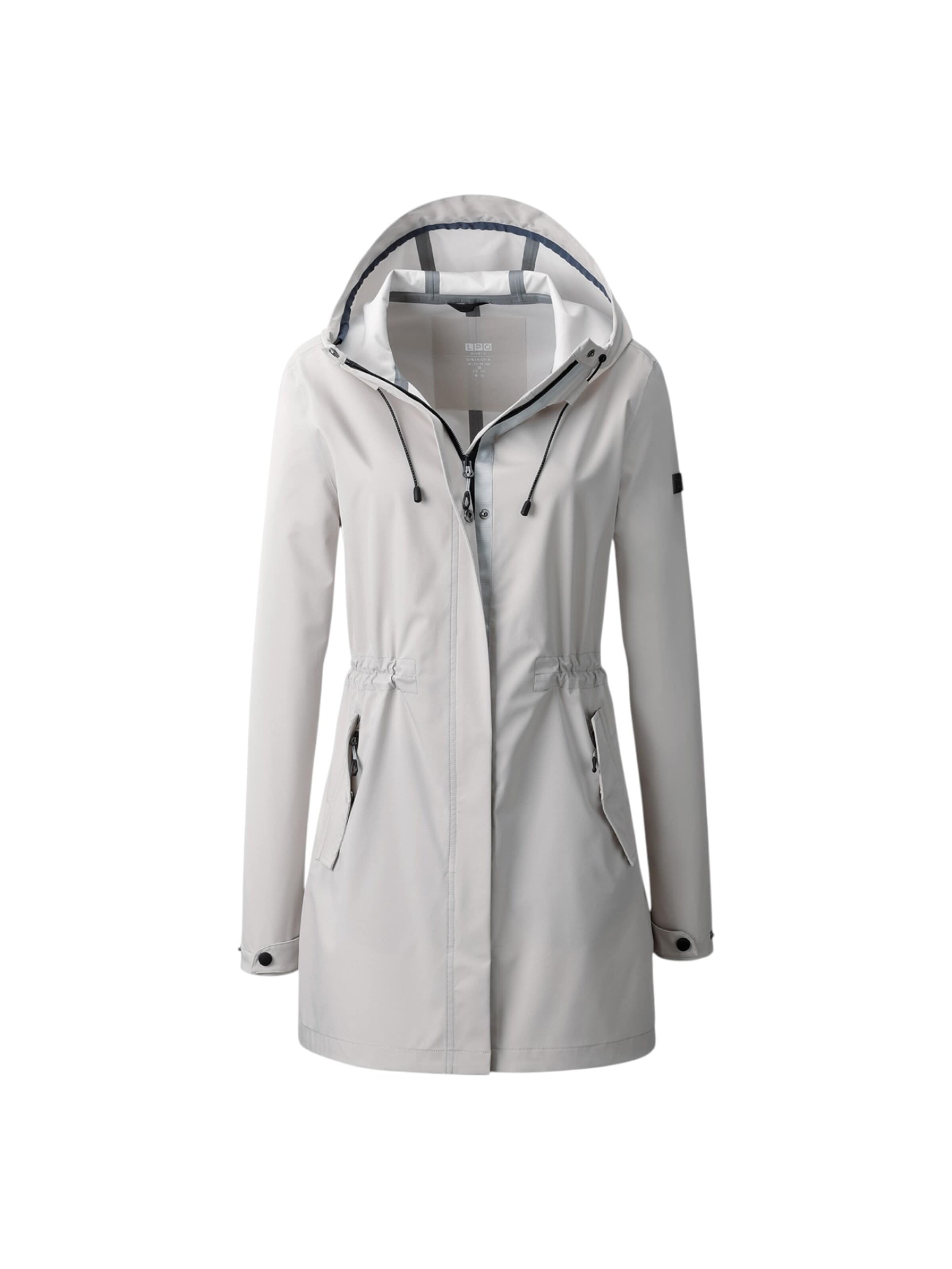 LPO Přechodová parka 'Outdoorparka Insa Damen Winterjacke, Funktionsjacke' – bílá