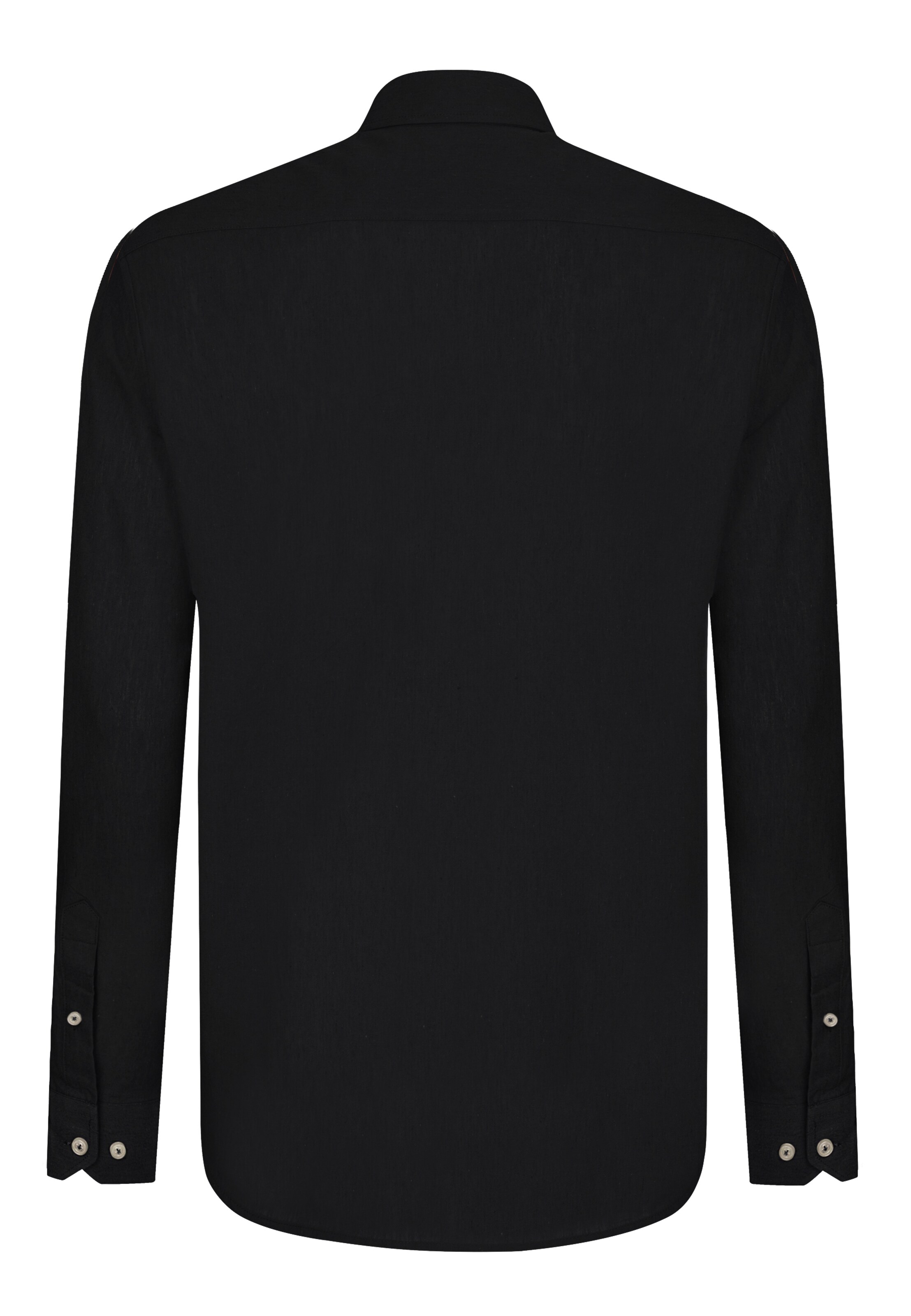 Felix Hardy Regular fit Button Up Shirt in Black