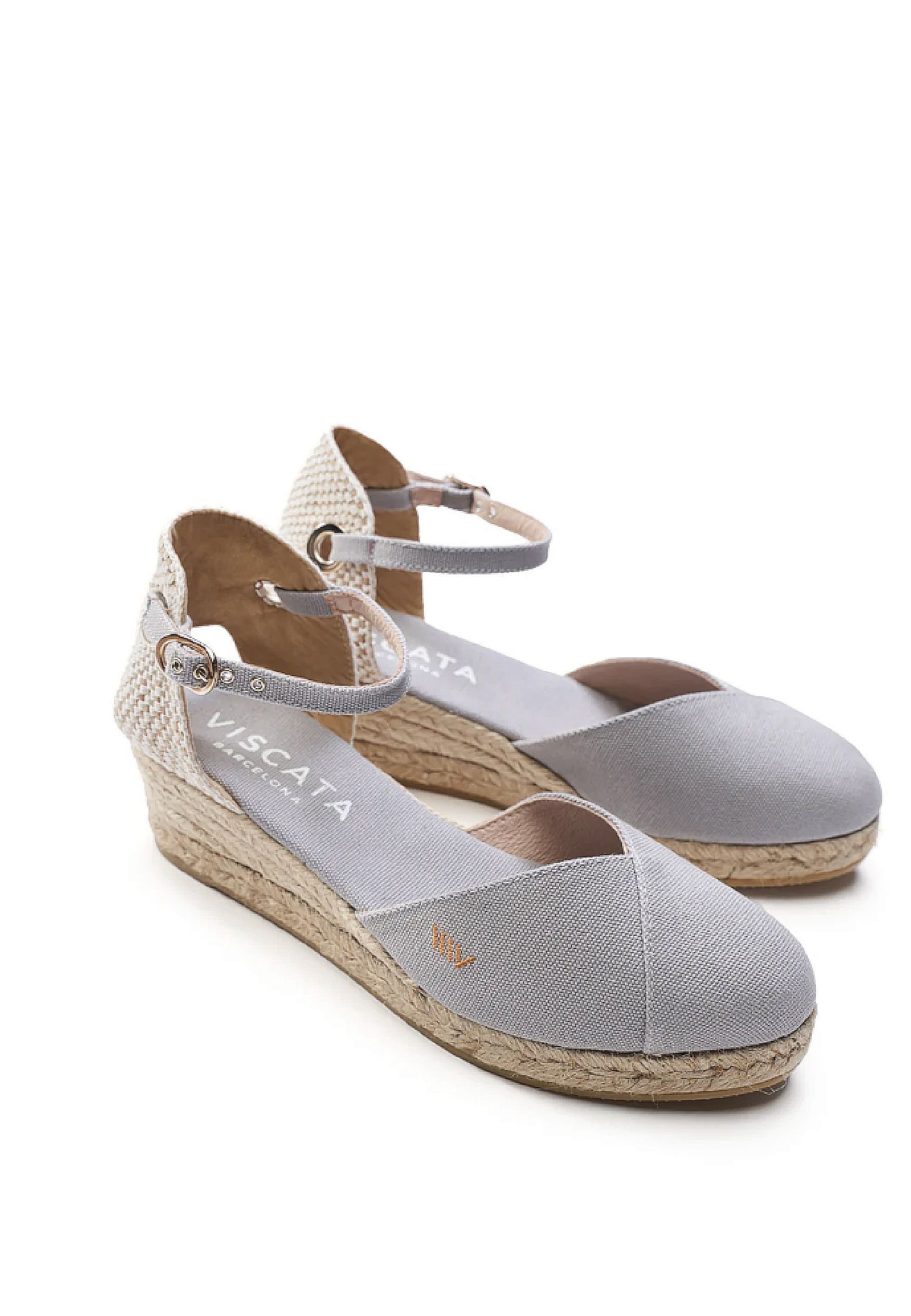 Viscata Espadrilles 'Pubol' in Grey