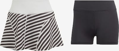 ADIDAS PERFORMANCE Athletic Skorts in Black / White, Item view