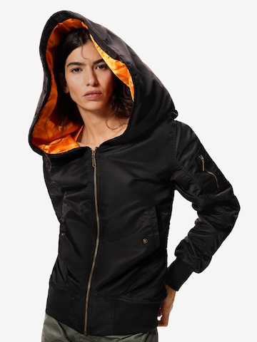 Desigual Prechodná bunda 'Masha Popova' - Čierna