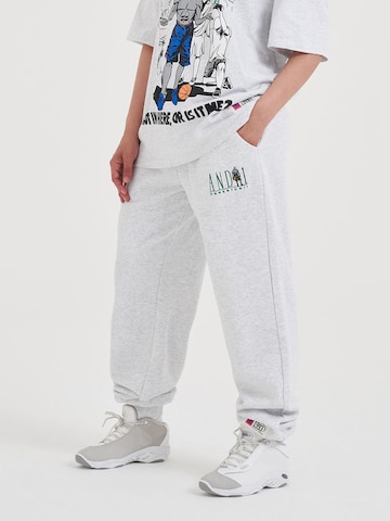 Effilé Pantalon fonctionnel AND1 en gris