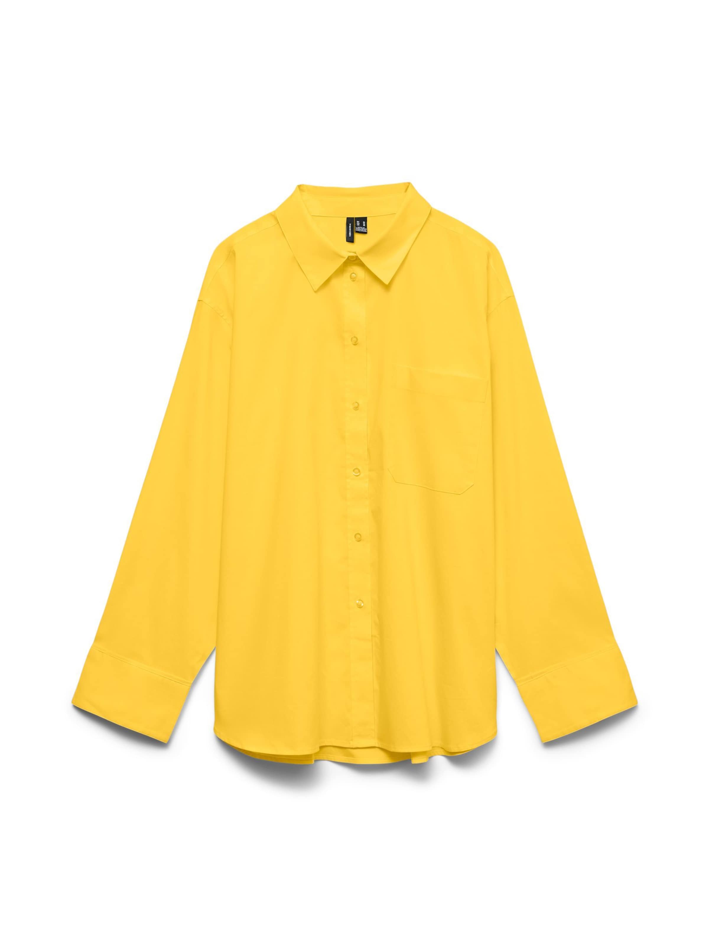 VERO MODA Blouse 'LOTUS' in Yellow: front