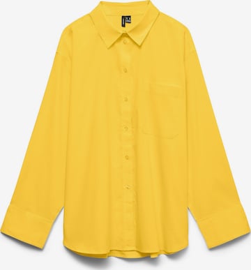 Camicia da donna 'LOTUS' di VERO MODA in giallo: frontale