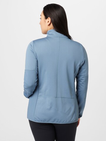 Only Play Curvy Athletic Jacket 'JETTA' in Blue