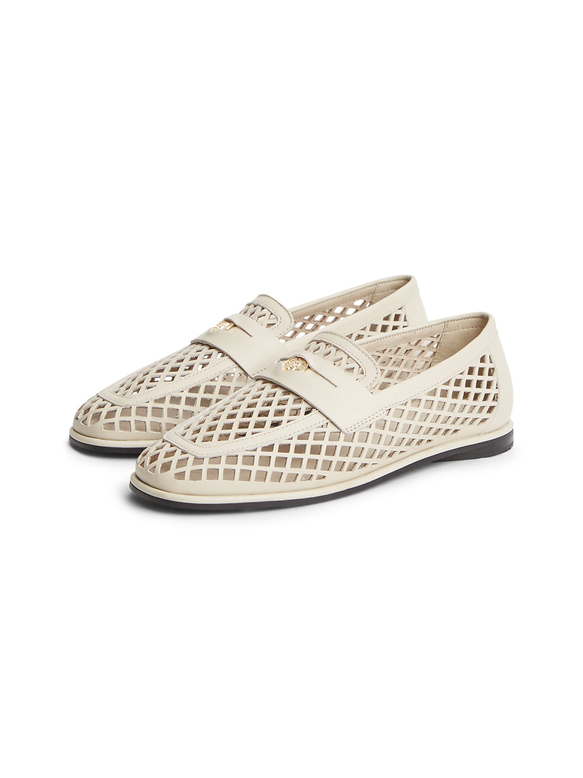 TOMMY HILFIGER Slip-ons in Beige