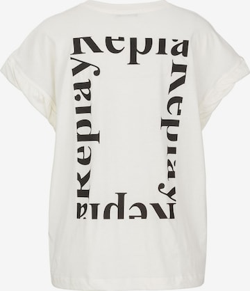 T-shirt REPLAY en blanc : devant