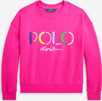 rozā Polo Ralph Lauren Sportisks džemperis 'BUBBLE': no priekšpuses