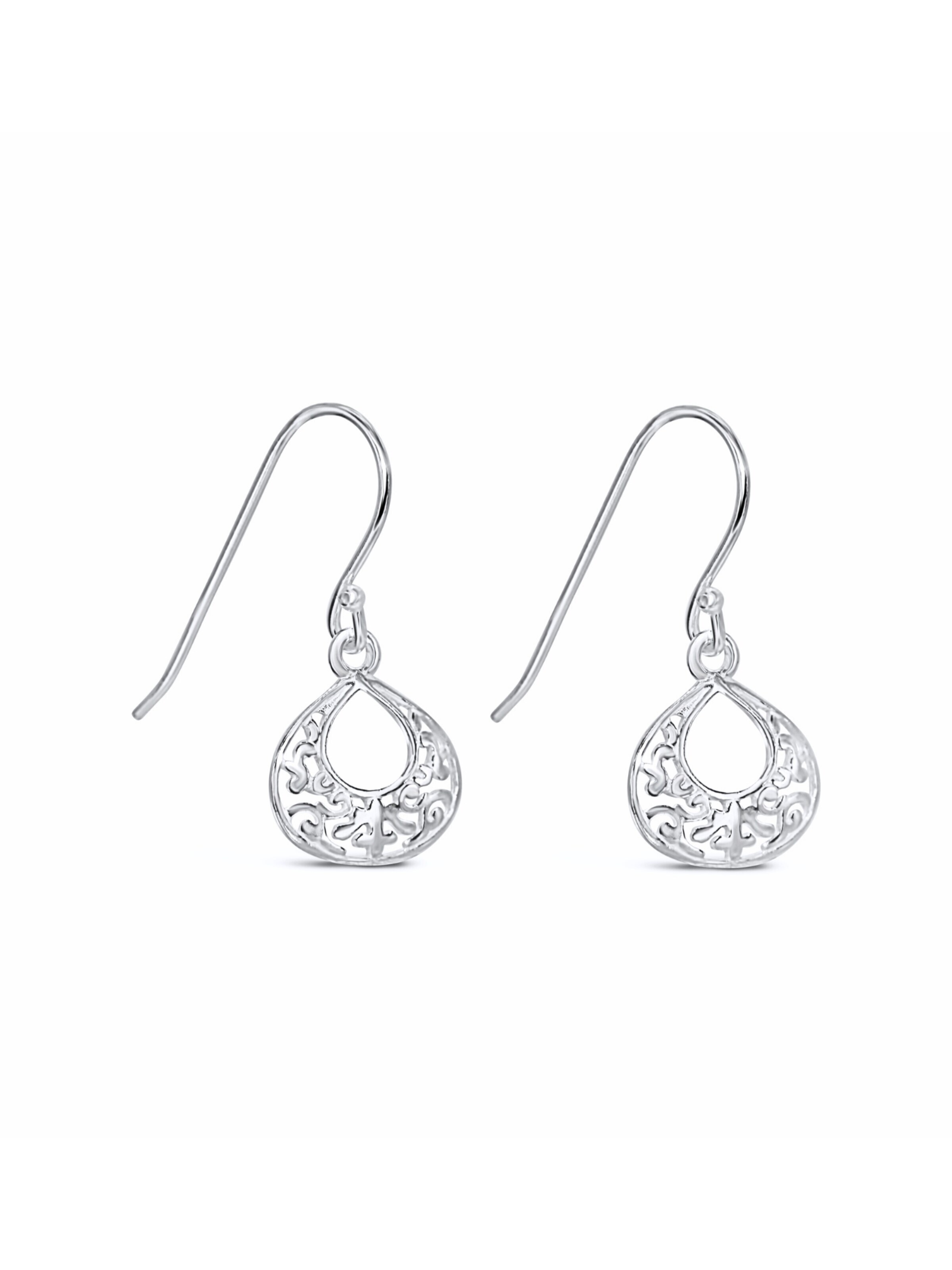 ARS-ARGENTI Ohrringe 'MARRAKECH KISS - silver'‌‌‌‌‌‌ in Silber: Vorderseite