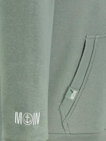 Eight2Nine Sweatshirt 'Moin' in Green