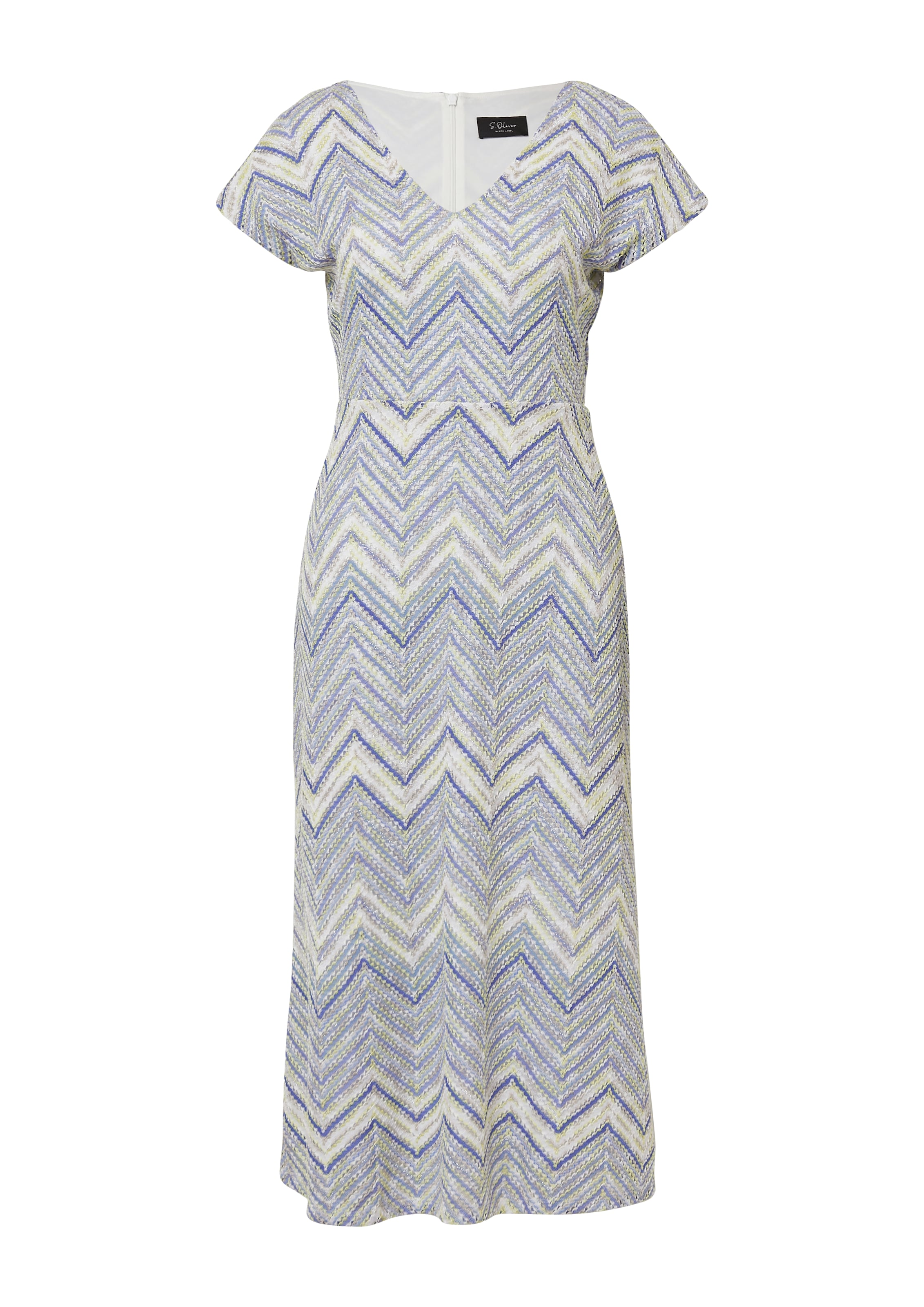 Robe s.Oliver BLACK LABEL en bleu : devant