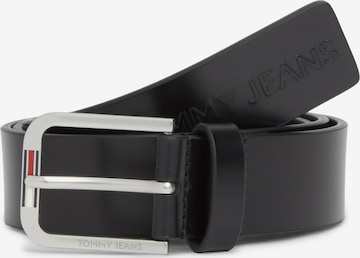Tommy Jeans Bälte 'AUSTIN SEASONAL' i svart: framsida