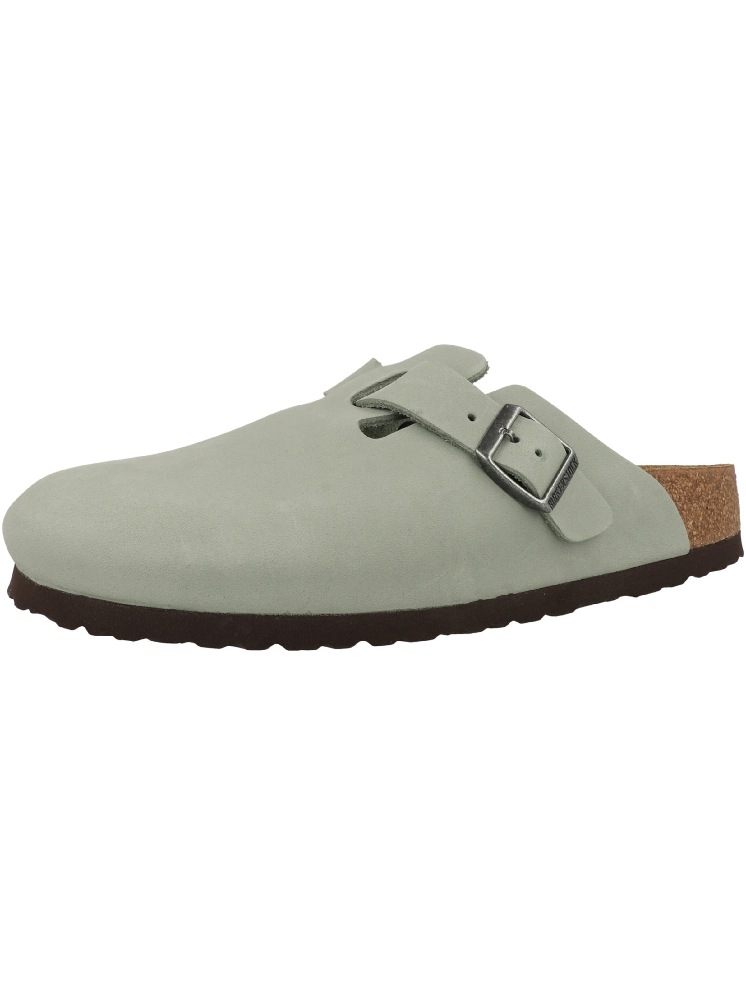 BIRKENSTOCK Pantolette 'Boston' in 37 in pastellgrün, Produktansicht