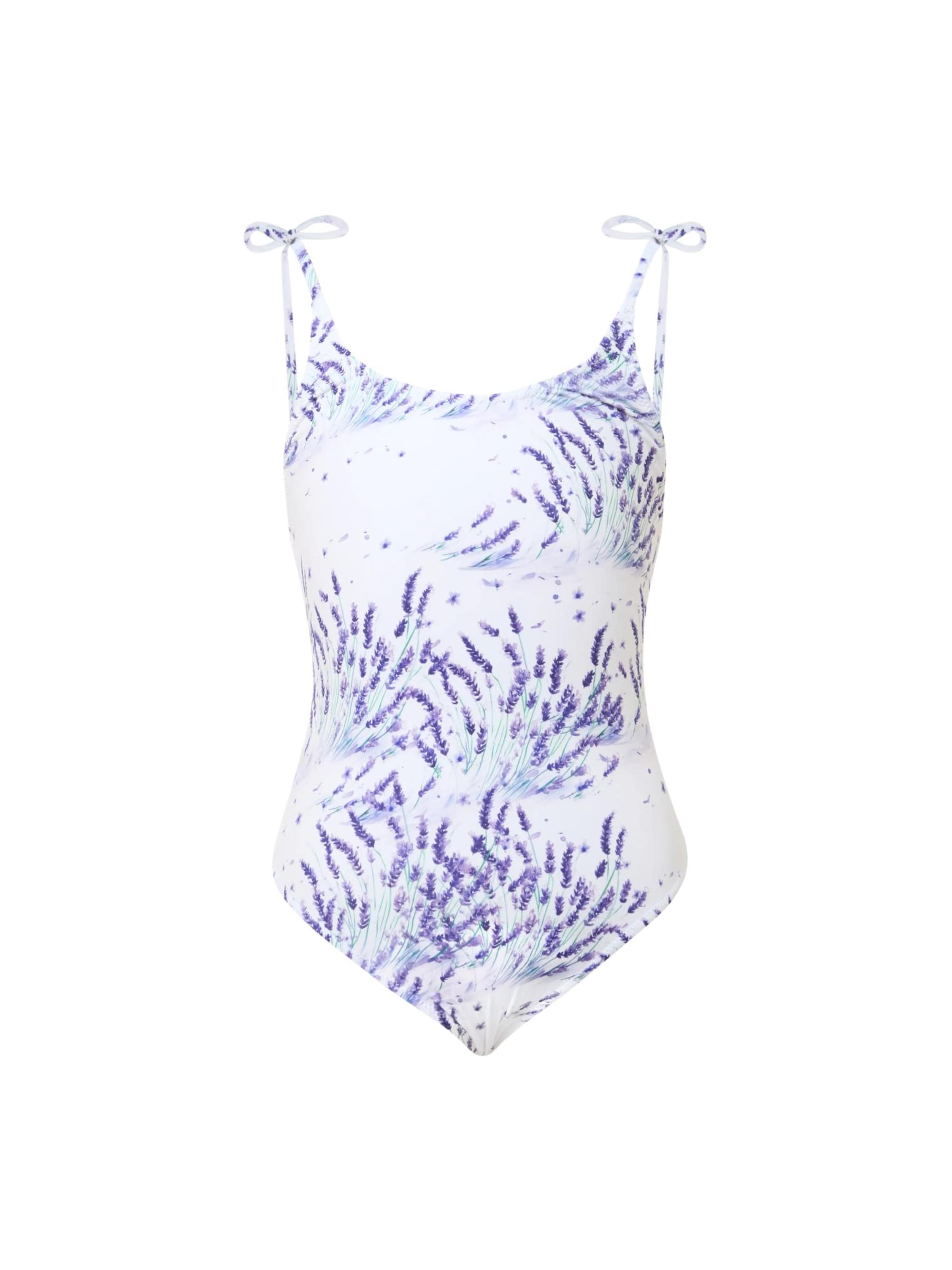 Vilebrequin - Traje de baño en blanco: frente